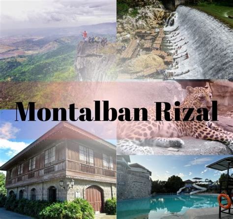 what city is montalban rizal|Must Visit Places in Montalban Rizal .
